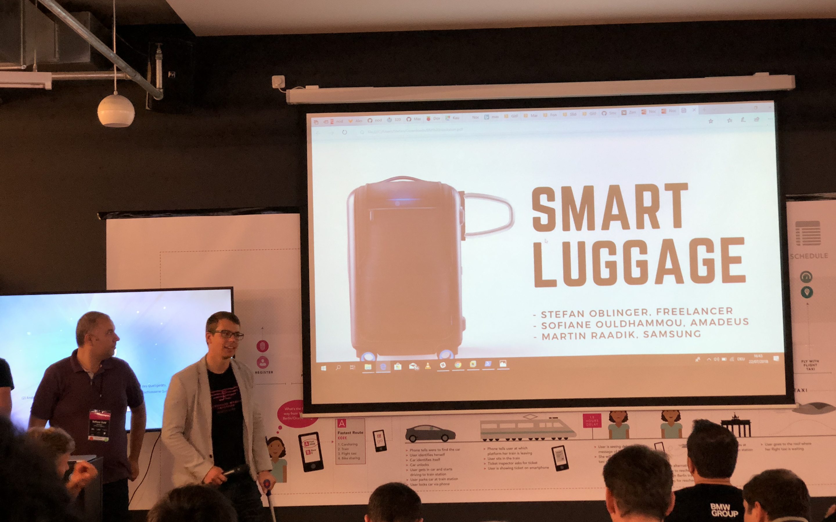 Team Smart Luggage – Blockchained Mobility Hackathon