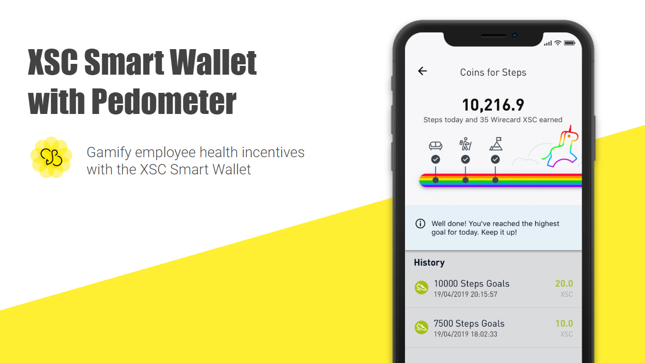 XSC Smart Wallet – Gamify Employee Health Incentives