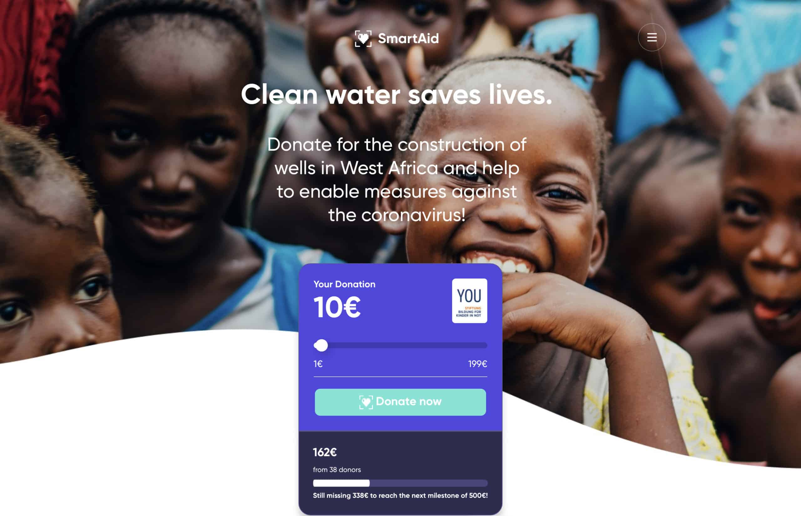 SmartAid – First Blockchain-Based Donation App Launched by Datarella and YOU Foundation